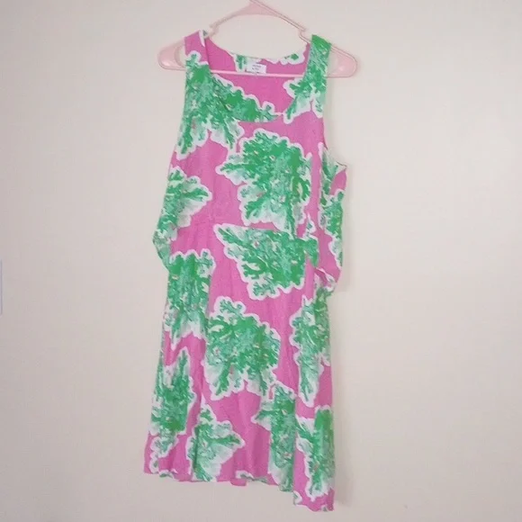 Crown & Ivy Pink & Green Dress Crown & Ivy Pink & Green Dress